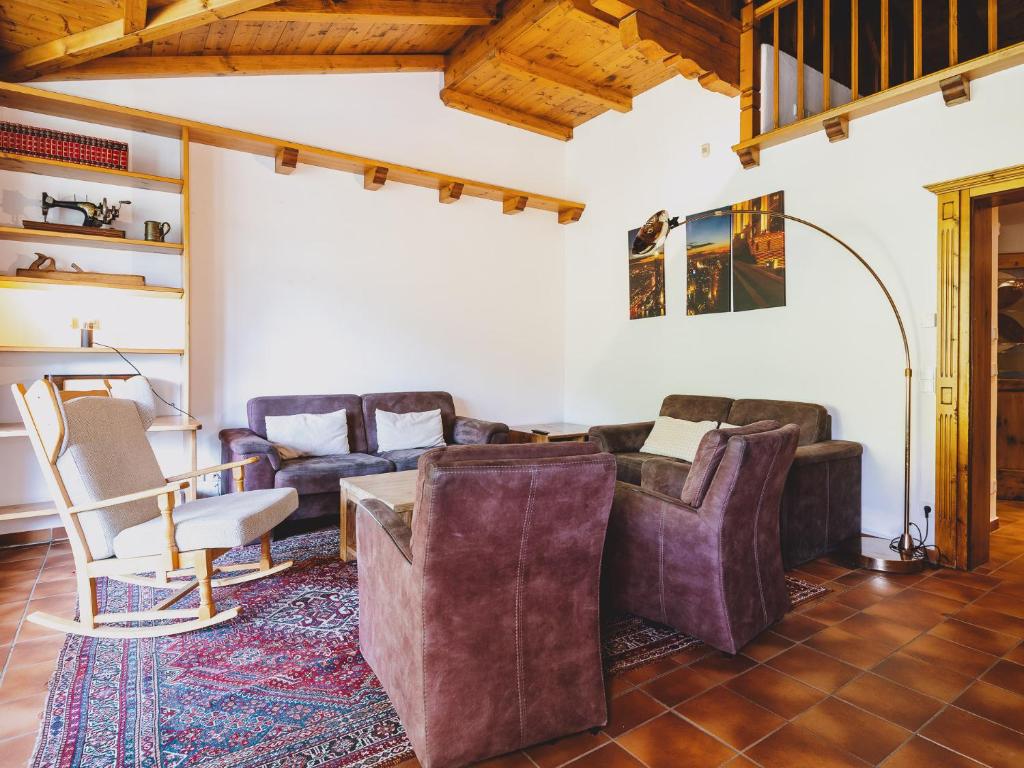 Posezení v ubytování Landhaus Lodges Kaprun by we rent