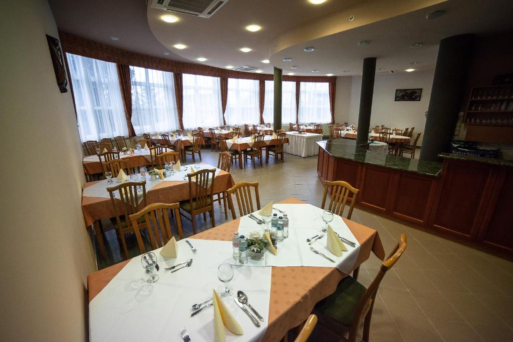 A restaurant or other place to eat at Hotel Ovit