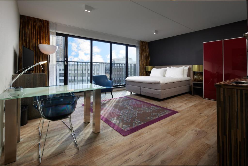 Posezení v ubytování WestCord Hotel Eindhoven