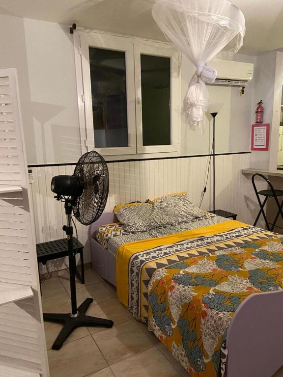 Postel nebo postele na pokoji v ubytování Résidence cannelle