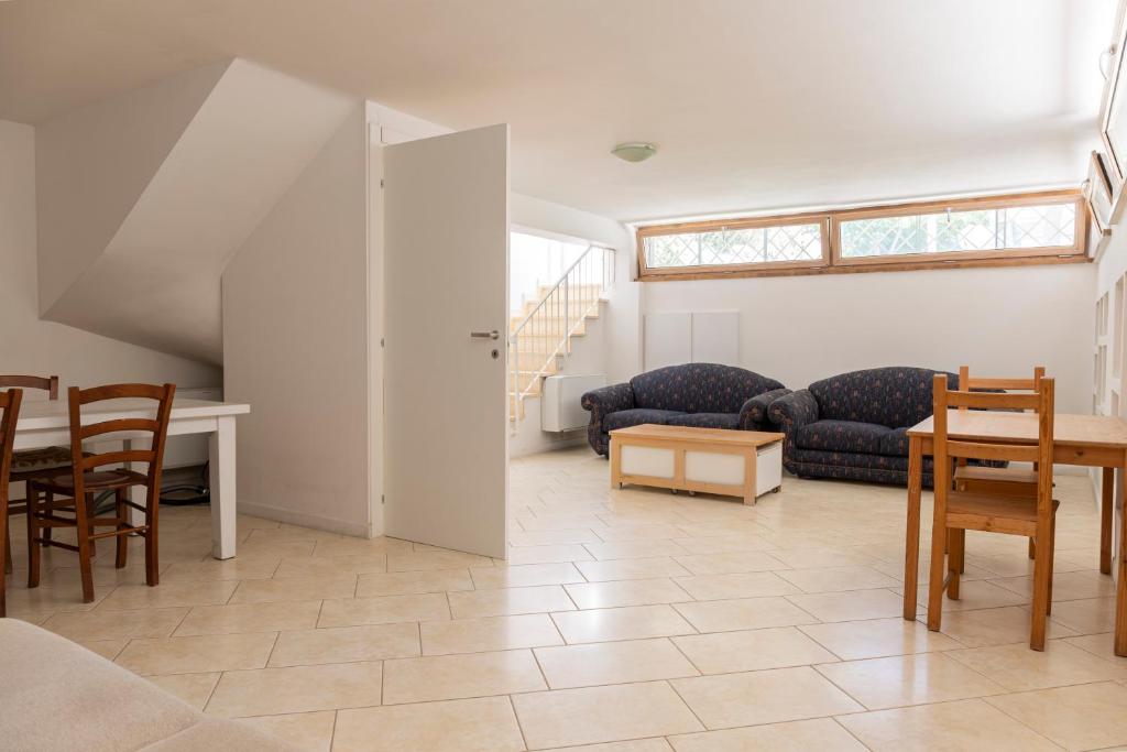 Posezení v ubytování Nice villa only 100m from the beach