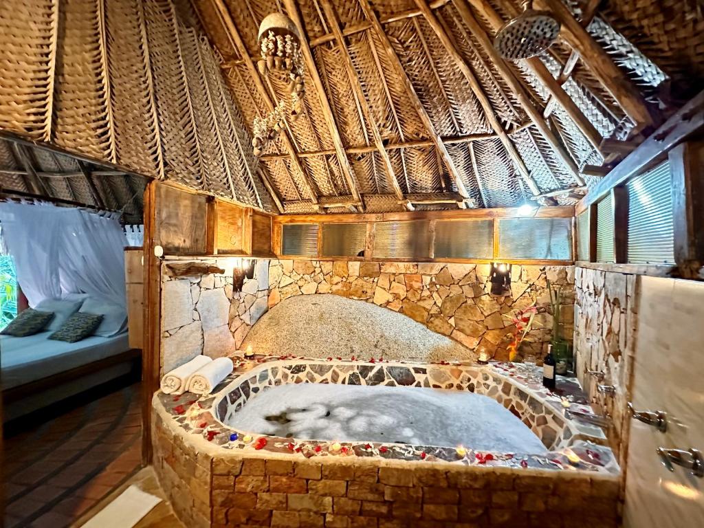 Bagno di Eco Hostal Yuluka