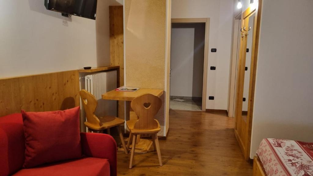 Posezení v ubytování B&B Casa Nostra