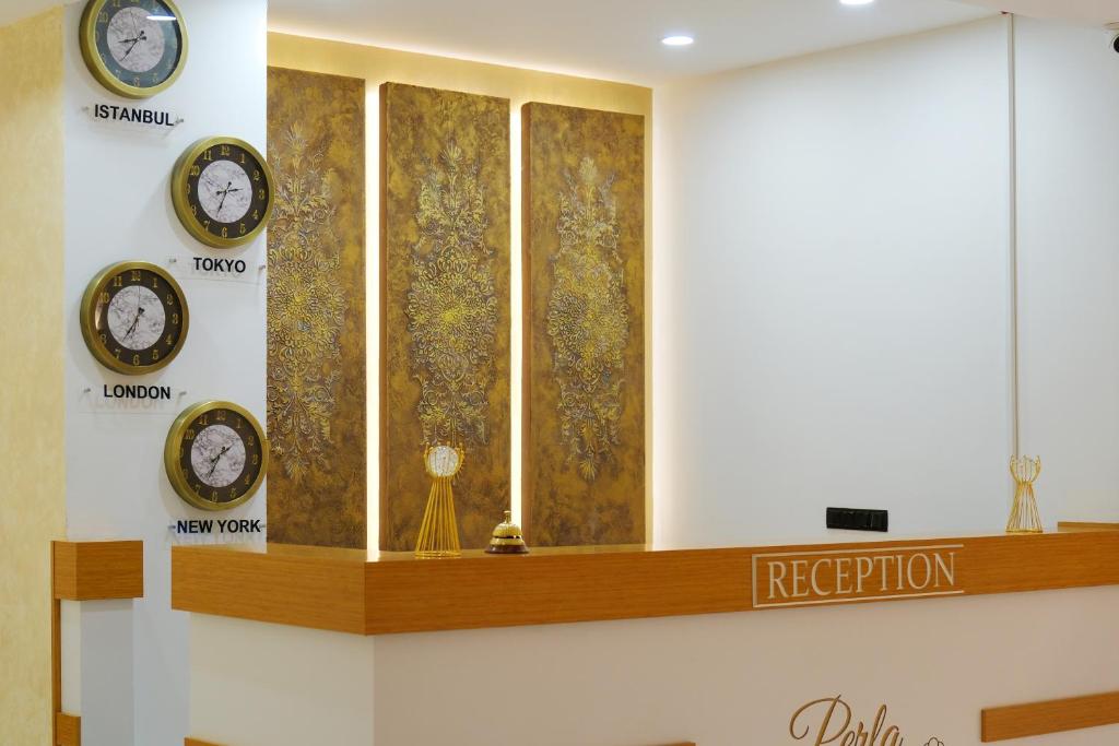 Vstupní hala nebo recepce v ubytování Perla Blanca Hotel