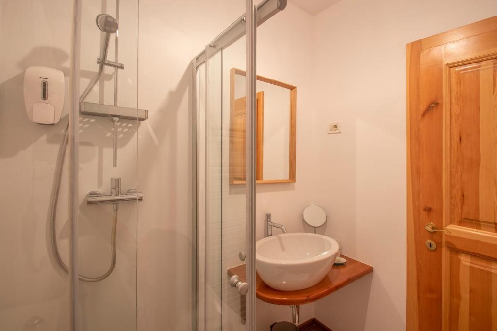 Koupelna v ubytování Residence Apolonija Guest House