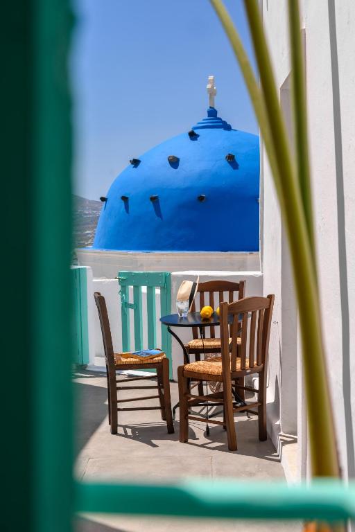 Balkón nebo terasa v ubytování Sophia Luxury Suites
