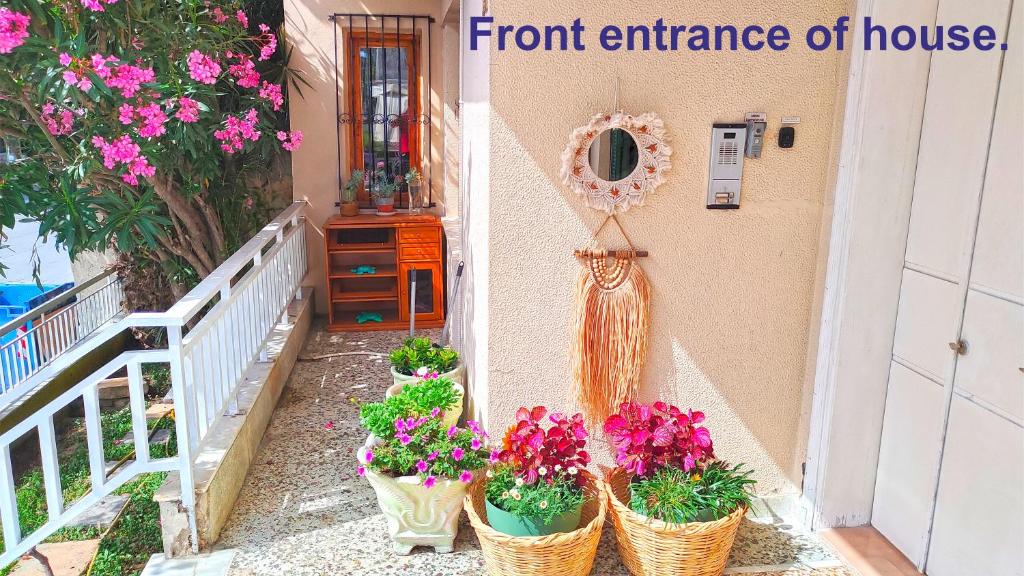 Ogród w obiekcie Garden House Katerini