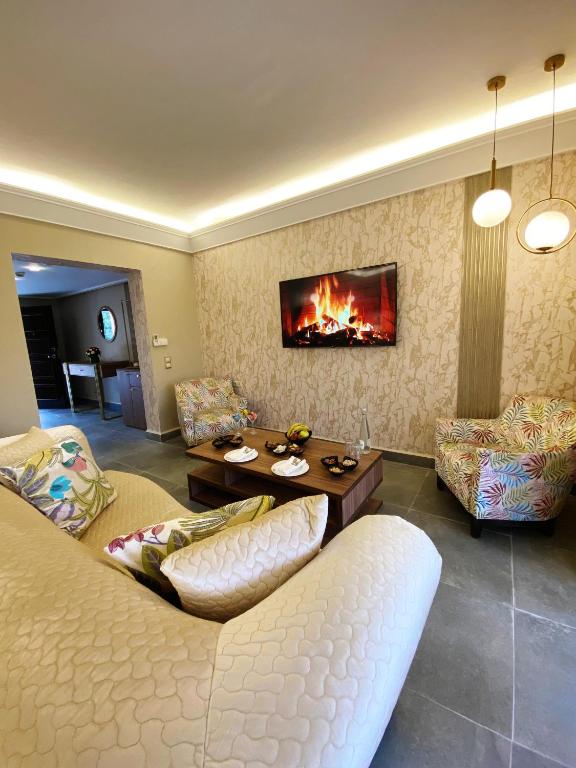 Posezení v ubytování Hotel Prestige Agadir Boutique & SPA