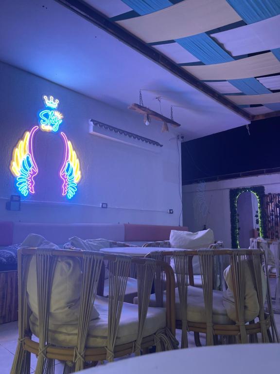 Restaurace v ubytování Sky Dahab Hotel