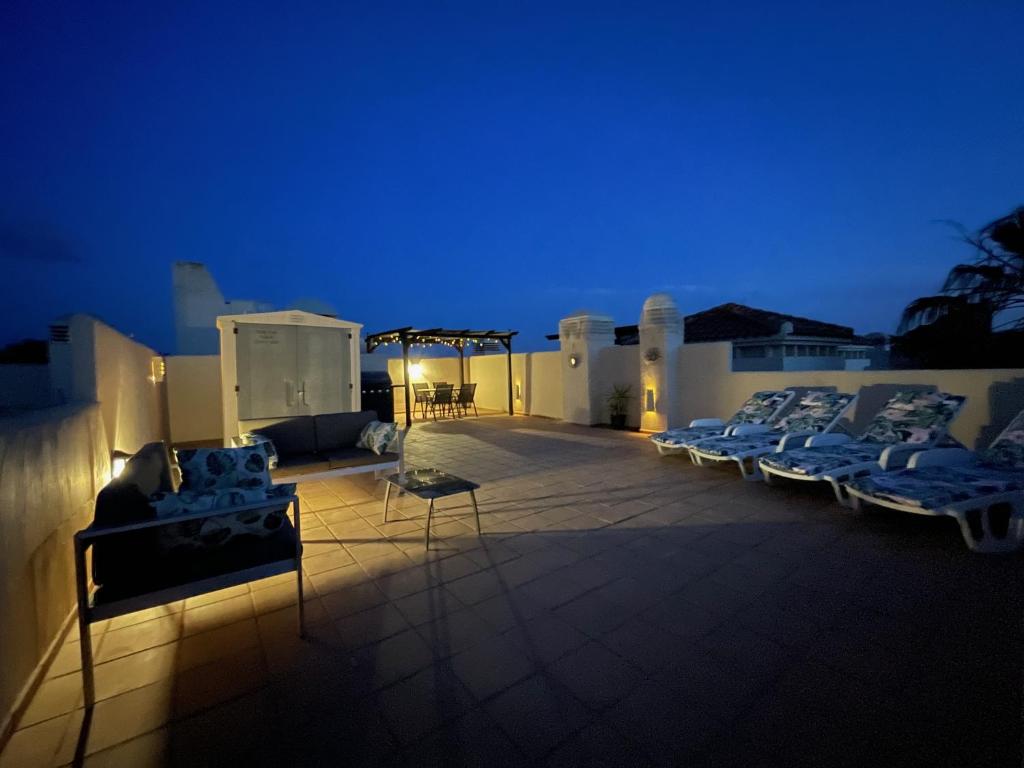 Posezení v ubytování Roda golf penthouse apartment - DCMG