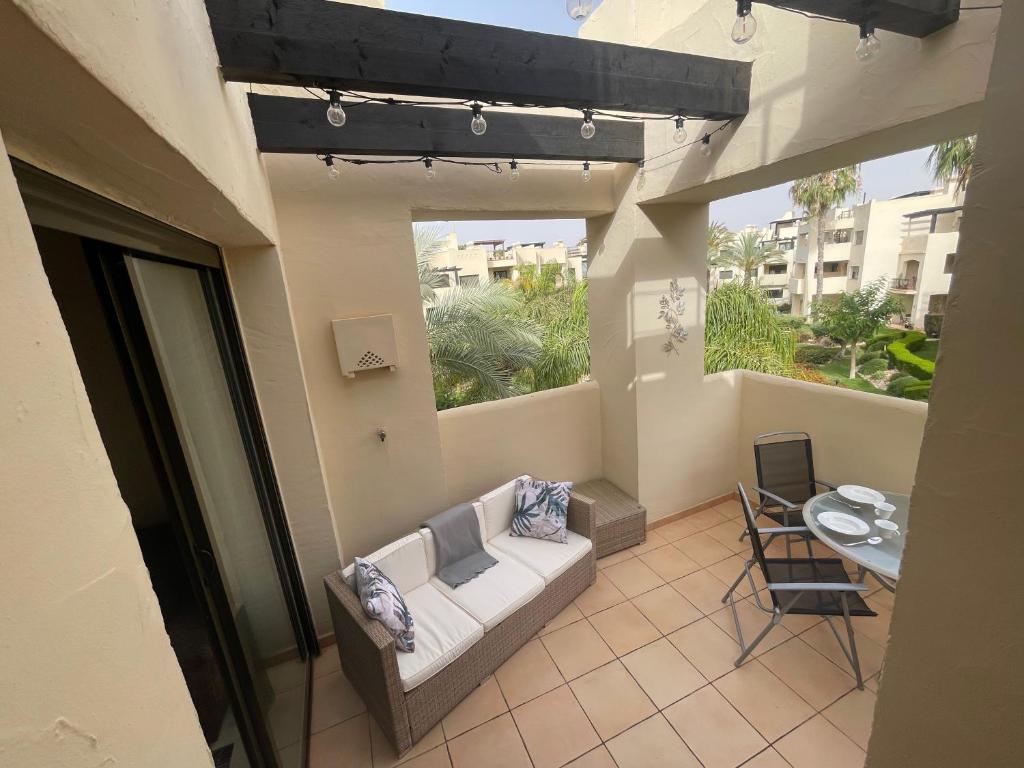 Balkón nebo terasa v ubytování Roda golf penthouse apartment - DCMG