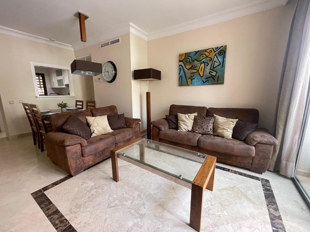 Posezení v ubytování Roda golf penthouse apartment - DCMG