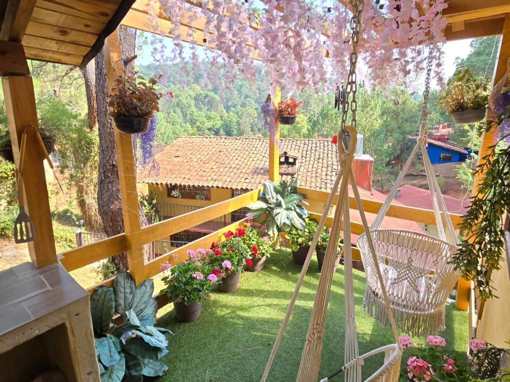 Zahrada ubytování Villas De Los Pinos 2