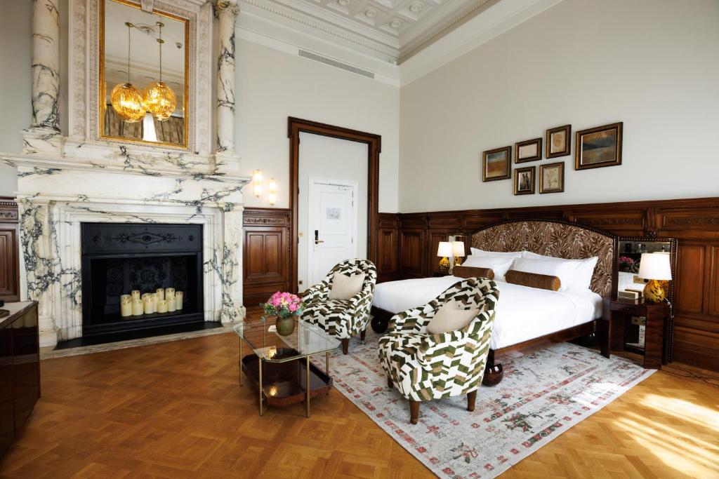 Posezení v ubytování Hotel Fleur de Ville