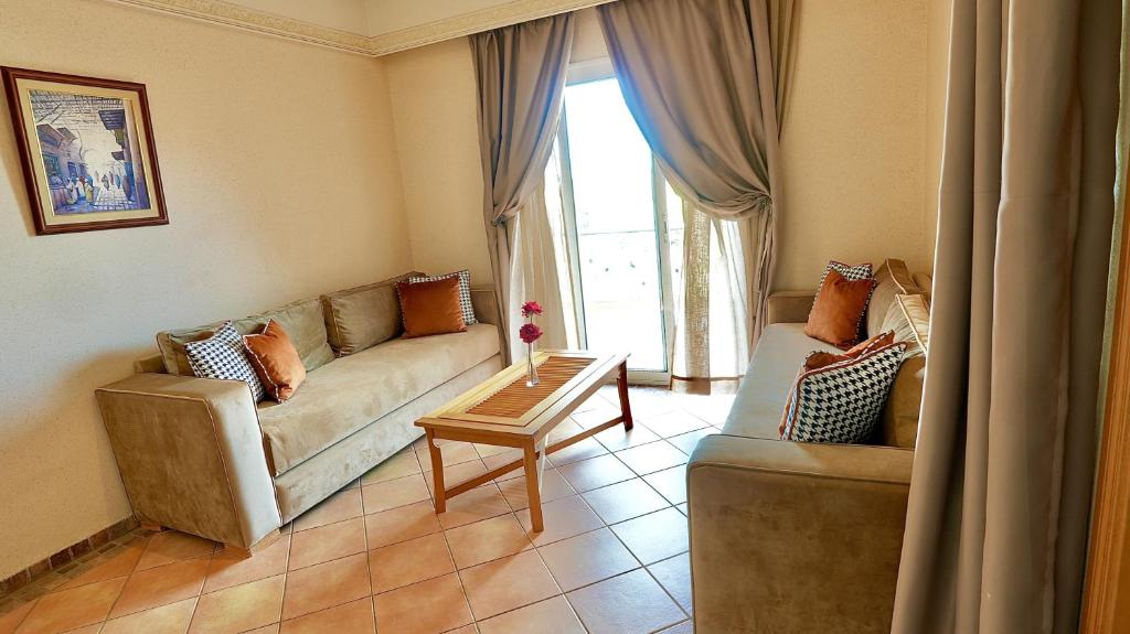 Posezení v ubytování Hotel Menzeh Dalia