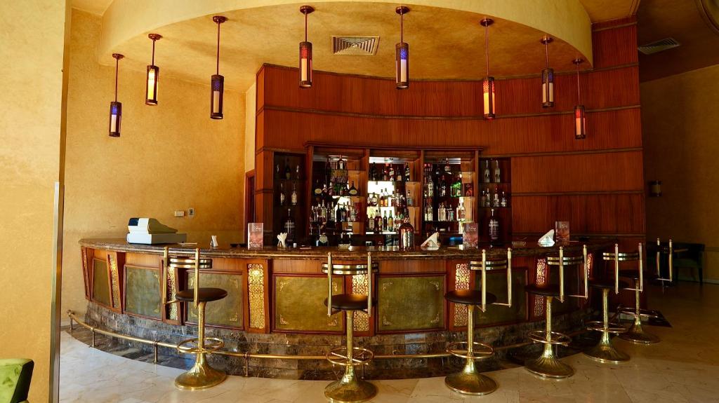 Lounge nebo bar v ubytování Hotel Menzeh Dalia