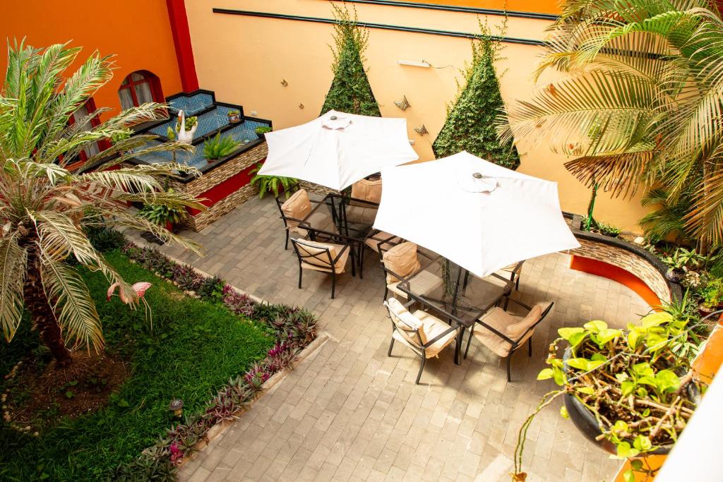 Zahrada ubytování Hotel Posada Del Parque