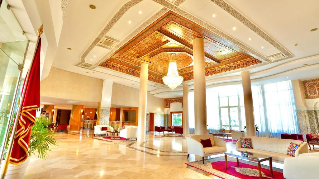Posezení v ubytování Hotel Menzeh Dalia