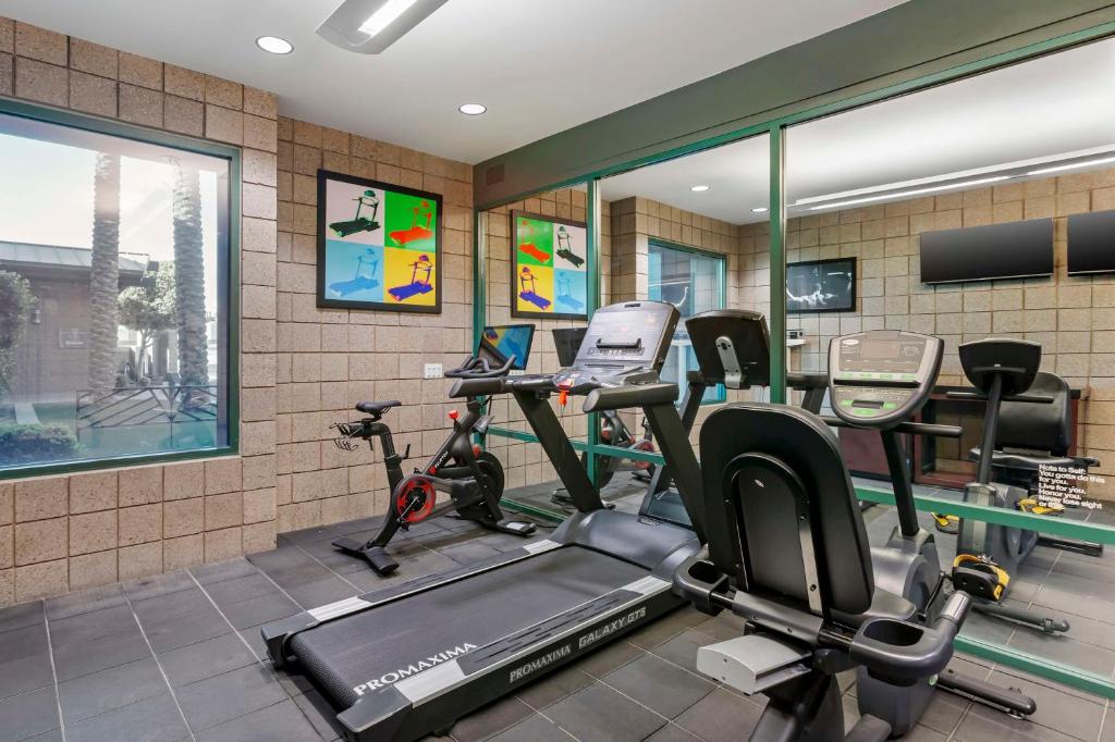 Fitness centrum a/nebo fitness zařízení v ubytování Best Western Plus Sundial