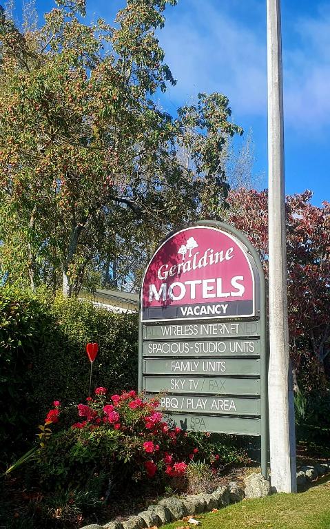 Zahrada ubytování Geraldine Motels