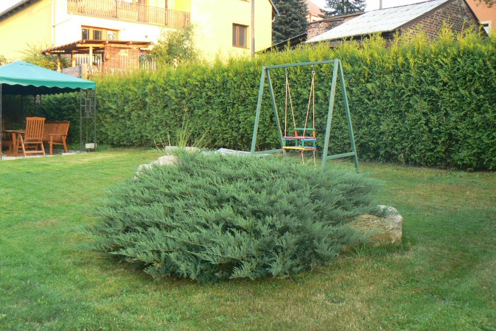 Zahrada ubytování Penzion Na Vápence