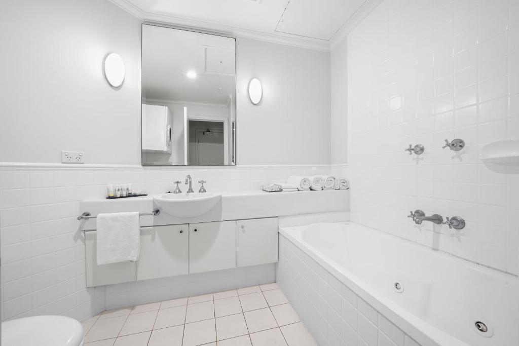 Koupelna v ubytování Comfort Hotel Melbourne Central