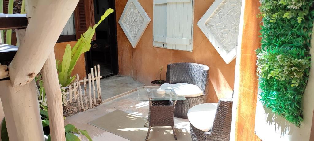 Villa Las Estrellas Tulum - located at the party zone - Suite Junior Avec Vue Sur Le Jardin
