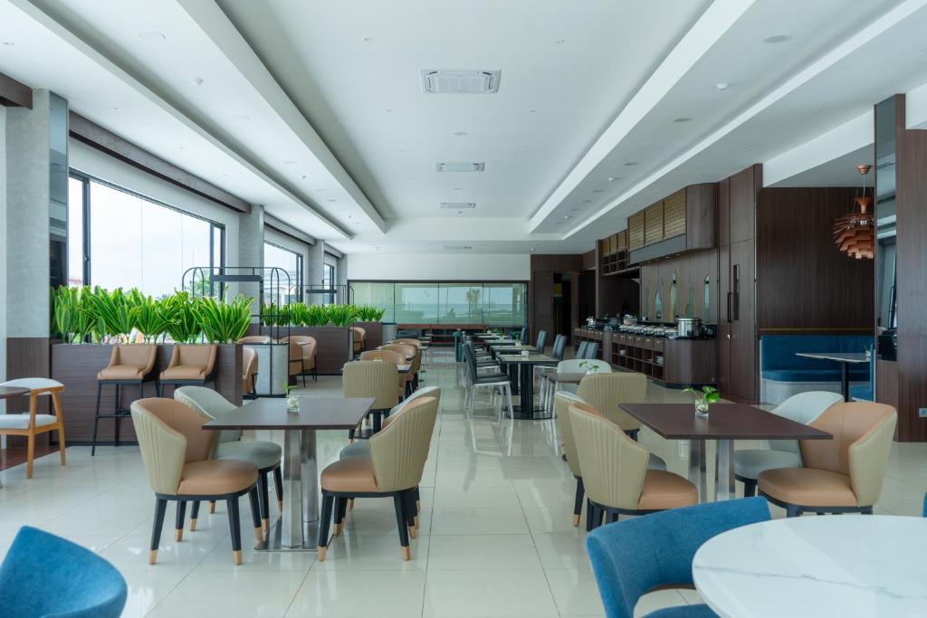 Posezení v ubytování Wiltop Hotel Jambi
