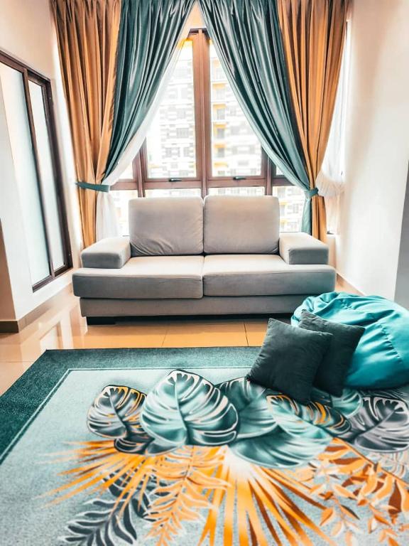 Posezení v ubytování BotakCuteHomestayBaliResidence