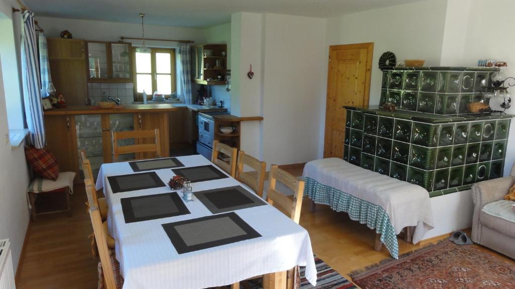 Posteľ alebo postele v izbe v ubytovaní Ferienhaus Seitter