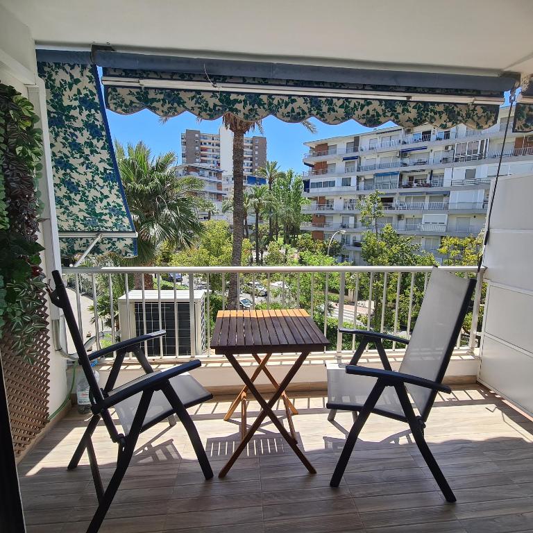 A balcony or terrace at San Juan Live