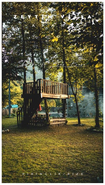 Zahrada ubytování Zeytin Villa Apart
