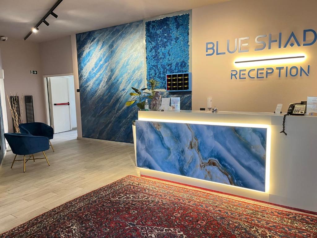 Vstupní hala nebo recepce v ubytování Blue Shades Hotel