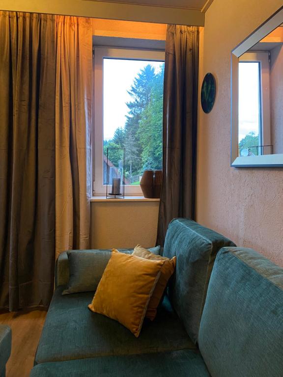 Posezení v ubytování Hotel & Restaurant Druidenstein