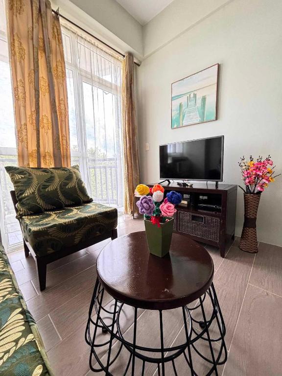 TV a/nebo společenská místnost v ubytování Condo de Avila