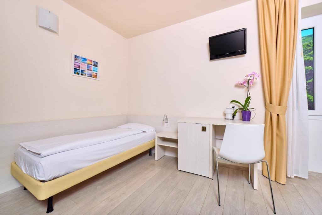 TV a/nebo společenská místnost v ubytování Hotel Geier