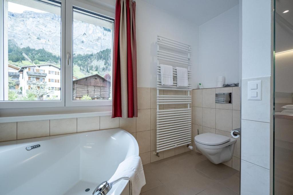 Koupelna v ubytování Hotel Vorab - Kulinarische Vielfalt
