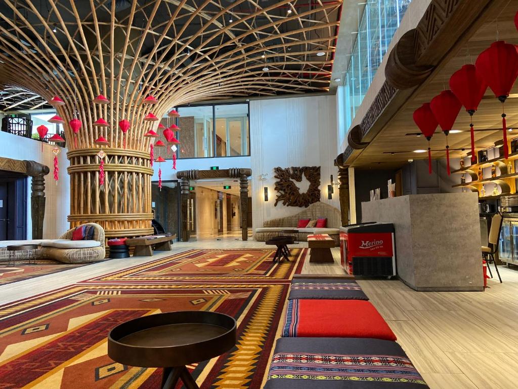 Restaurace v ubytování Apec Mandala Wyndham Phú Yên