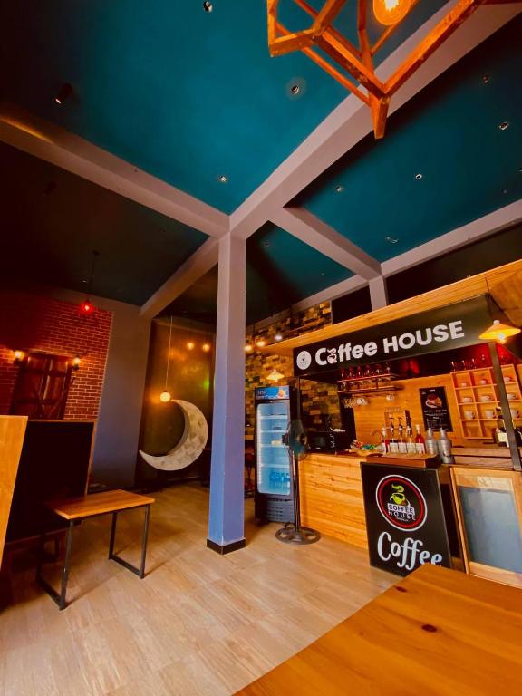 Certifikát, hodnocení, plakát nebo jiný dokument vystavený v ubytování Coffee House Dambulla