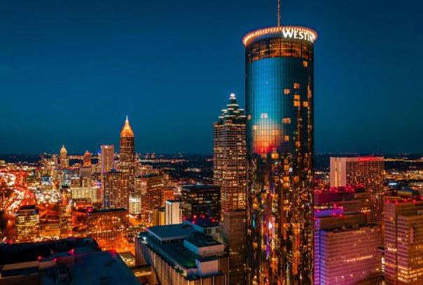 Nespecifikovaný výhled na destinaci Atlanta nebo výhled na město při pohledu z ubytování v soukromí