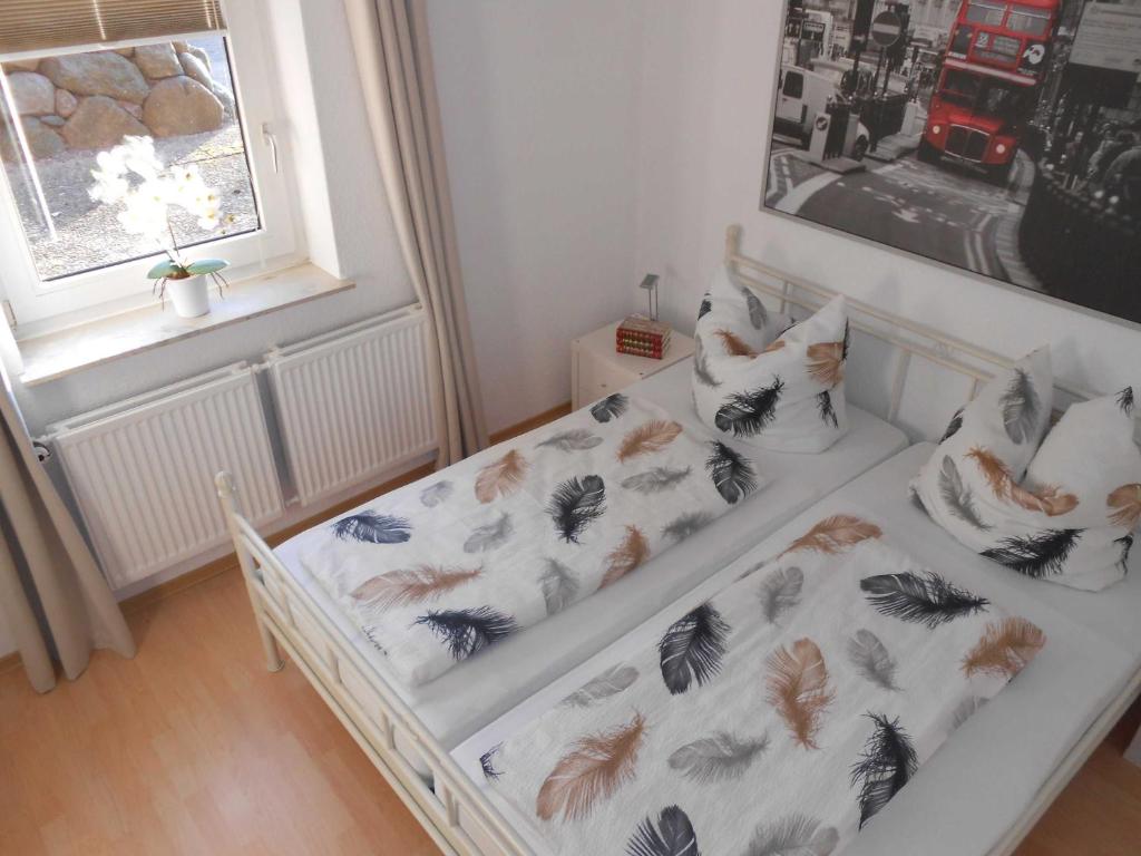 Postel nebo postele na pokoji v ubytování Sunhaus Koch