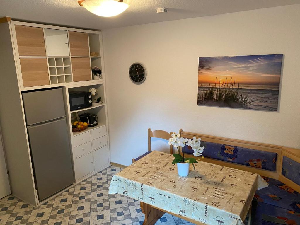 Kuchyň nebo kuchyňský kout v ubytování Sunhaus Koch