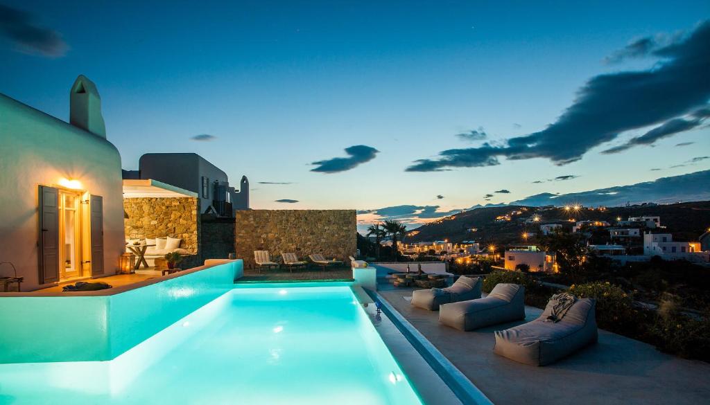 Basen w obiekcie Villa Jasper by Mykonos Stays lub w pobliżu