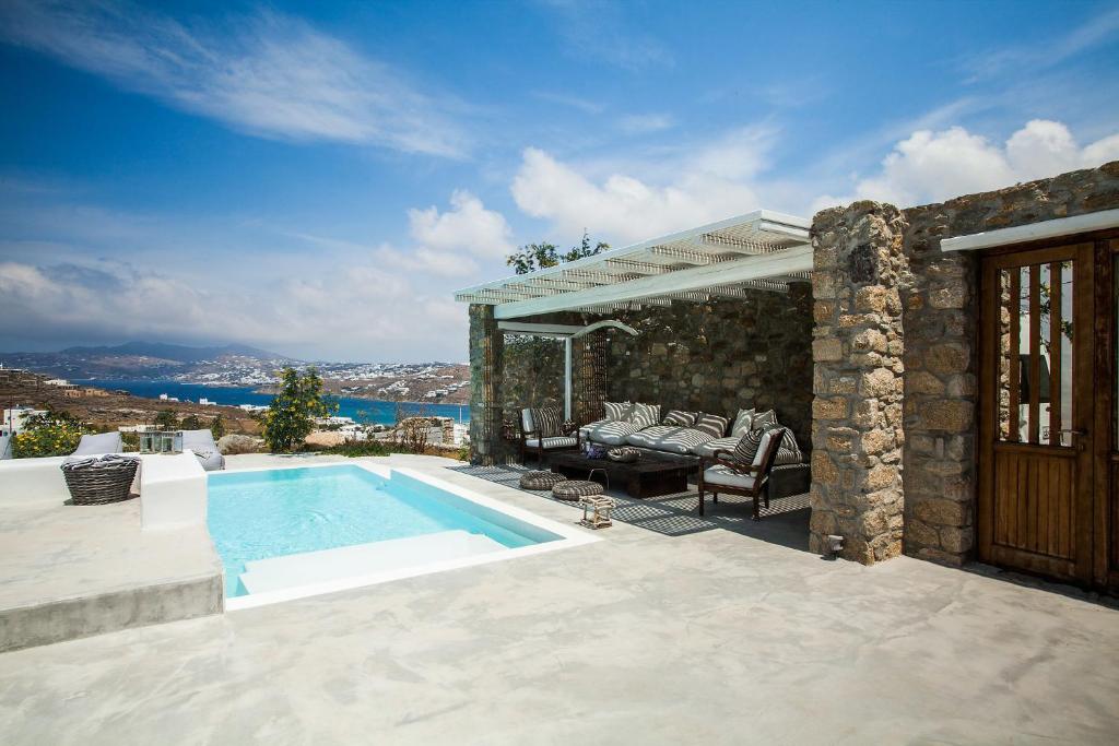 Basen w obiekcie Villa Jasper by Mykonos Stays lub w pobliżu