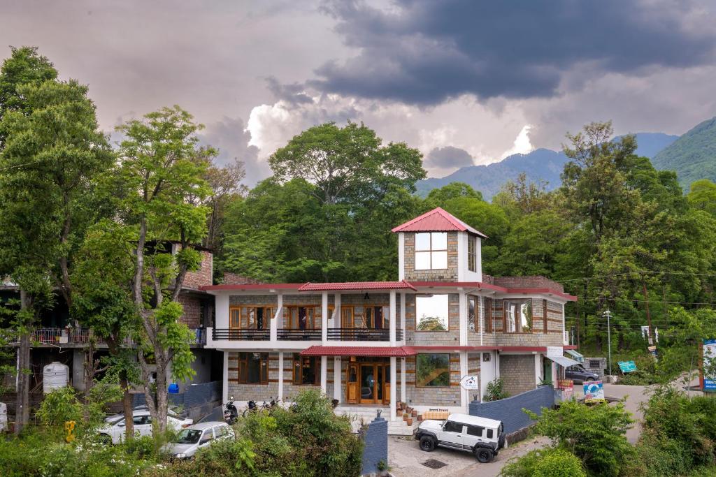 Nespecifikovaný výhled na hory nebo výhled na hory při pohledu z bed and breakfast