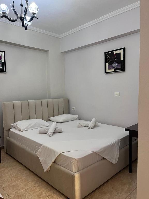 Postel nebo postele na pokoji v ubytování Hotel Primavera