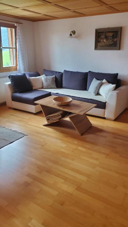 Posezení v ubytování Ferienwohnung Peter