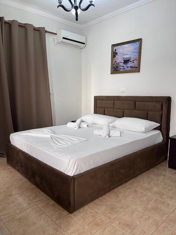 Postel nebo postele na pokoji v ubytování Hotel Primavera