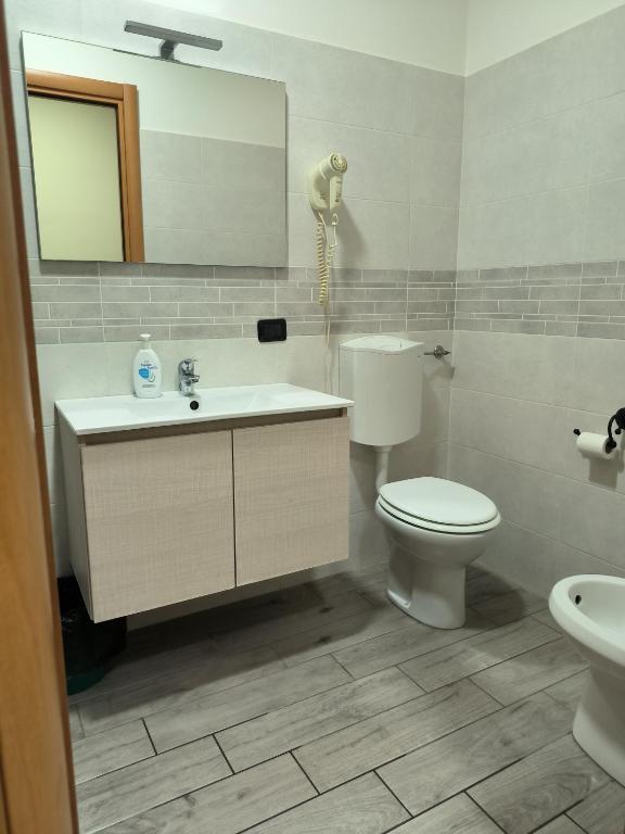 Koupelna v ubytování Hotel 4 Lampioni