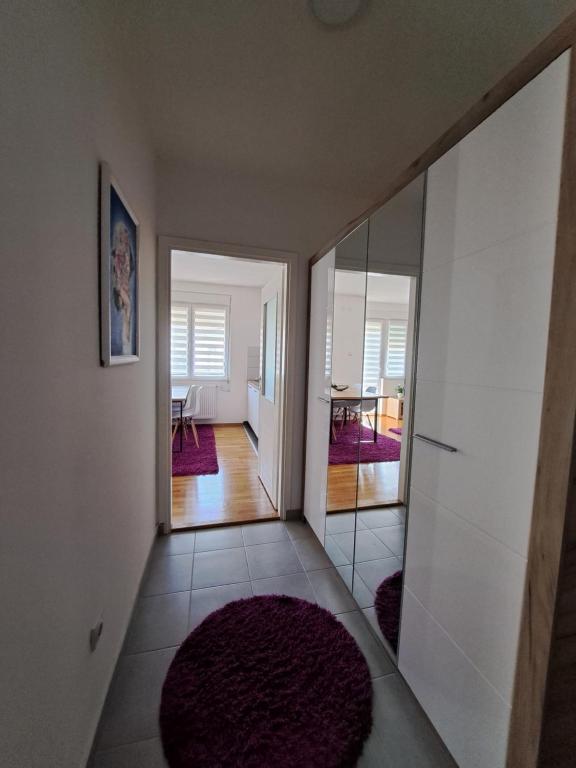 Postel nebo postele na pokoji v ubytování Apartman Iva
